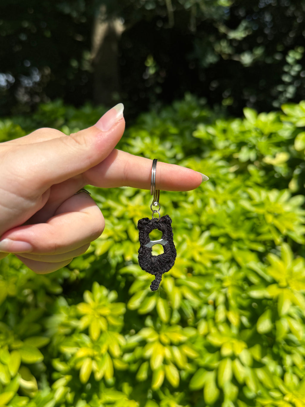 Cat Pull Tab Keychain