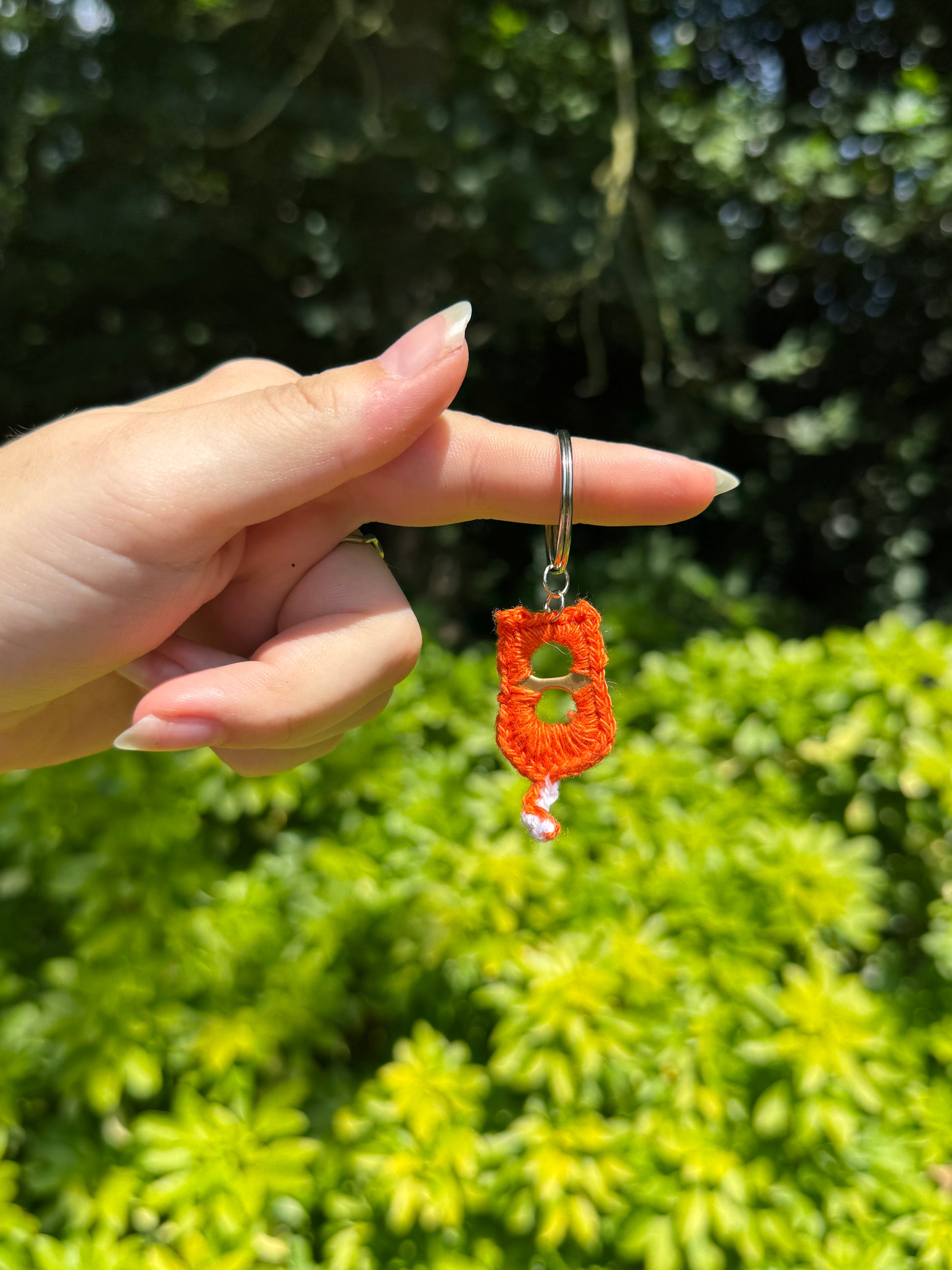 Cat Pull Tab Keychain