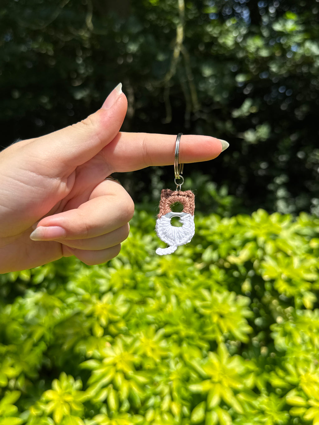 Cat Pull Tab Keychain