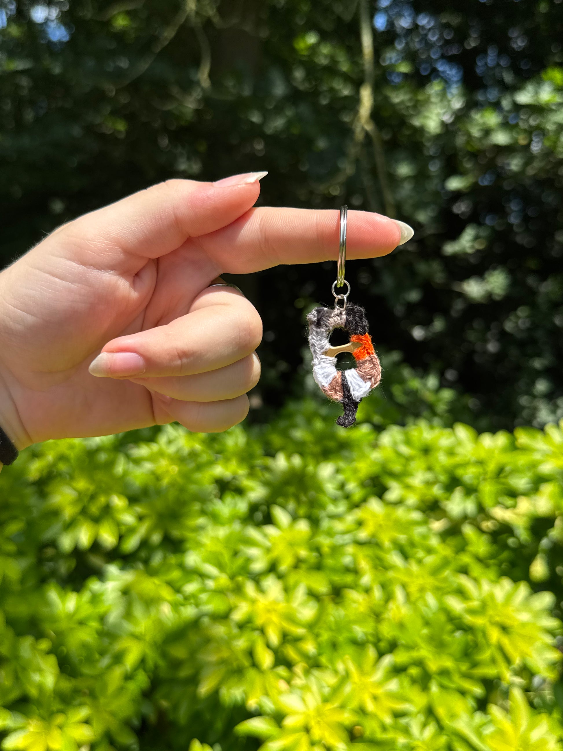 Cat Pull Tab Keychain